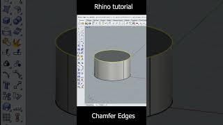 Rhino 3D/Chamfer Edges#tutorial