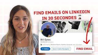 How To Find Emails On LinkedIn In One Minute: LinkedIn Email Finder