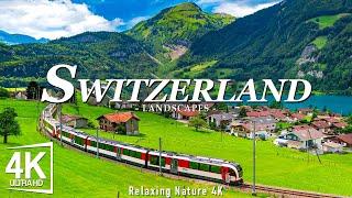 Switzerland 4K Ultra HD - Relaxing Music With Beautiful Nature Scenes - Amazing Nature