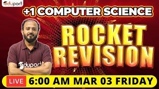 Plus One Computer Science Model Exam Live ROCKET REVISION   | Eduport