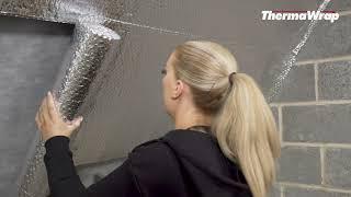 How to install YBS ThermaWrap General Purpose bubble insulation in a roof application