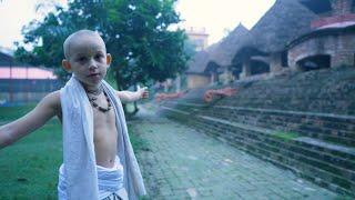 (English Subtitles) Gurukula Mayapur:  A tour - given by our son