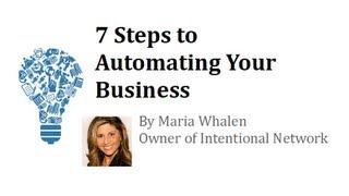 "Automate Your Business Marketing" by Maria Whalen