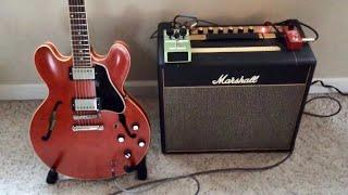 Gibson ES-333 and Marshall SV20c