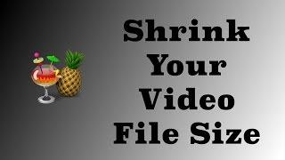 Use Handbrake to Compress Video