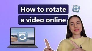 How to rotate a video online