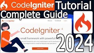 How to Install CodeIgniter on Windows 10/11 [2024 Update] Demo CodeIgniter Project | Complete Guide