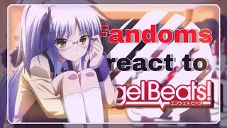 •||  ||• Fandoms react to Kanade Tachibana {• 8/8 ||  /  ||‼️ SPOLEIRS ‼️•} •||  ||•