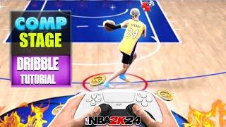 NBA 2K24 Current Gen Comp Dribble tutorial | Beginner & Advanced Moves