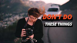 Beginner Videographer Mistakes: DON'T Do These 5 Things! | Videography For Beginners