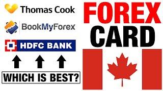 BEST FOREX CARD For Canada in 2022  (Thomascook, NiYO, SBI, HDFC etc)