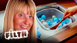 OCD Cleaner Bleaches Christmas Baubles 10x a Day! | Obsessive Compulsive Cleaners Christmas | Filth