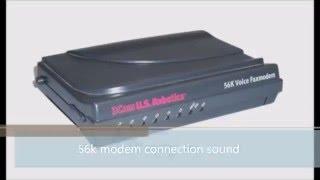 56k modem internet connection sound