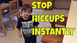 Cure for hiccups : stop hiccups instantly : works every time instantly