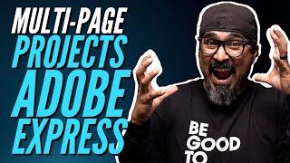 How To Create Multi-Page Projects in Adobe Express