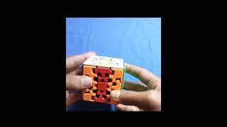 3 BY 3 Gear Rubik's Cube Puzzle Solved Video In Magic Tricks 🪄(@jufinaparvin6638 )