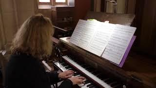 Eugène Gigout: Minuetto - Gunhild Wolff, l'orgue de l'eglise Luthérienne Saint-Jean Paris VII