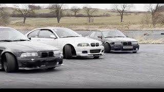 Tandem Drift & pure sound   BMW's e30 e36 e46 !