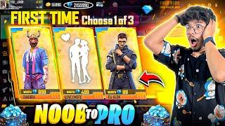 Free Fire NOOB To PRO In 30,000 Diamonds New Level Up Rewards-Garena Free Fire