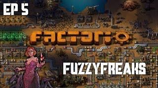 Teaching Factorio: FuzzyFreaks | 1.0 Multiplayer | Part 5: Pave The World