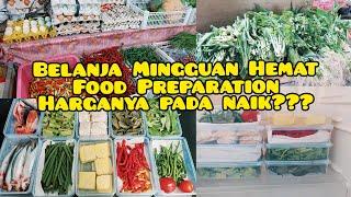 dailyvlog|Belanja Mingguan Hemat dan Cara Penyimpanannya|Food Preparation Indonesia|Mami Banaca