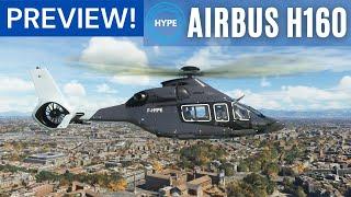 Hype Performance Group HPG H160 - Preview Flight over Rome - Microsoft Flight Simulator