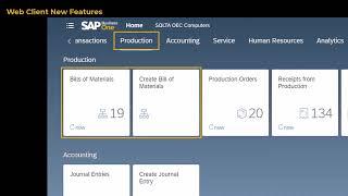 New Featues in SAP Business One 10.0 FP2208