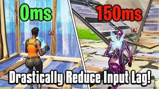 Drastically Reduce Your Input Delay In Fortnite! - PC + Console Guide!