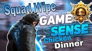 PUBg Mobile Squad Wipe | 4 finger claw pubg mobile | new update bgmi sensitivity