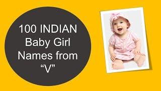100 Indian Baby Girls Names Starting With "V"
