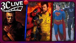 3C Live - Superman Photos Get Confusing, Teaser Hints Wolverine Vs Hulk, Halloween Reboot