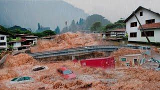 Brutal destruction in Thailand! Floods and landslides destroy entire towns in Phuket!