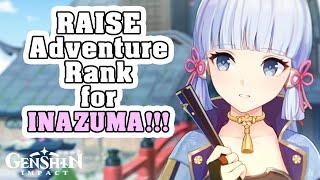 How to Raise Adventure Rank Fast for Inazuma | Genshin Impact