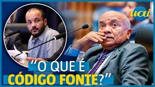 CPI do 8 de janeiro: depoente não sabe o que é código fonte