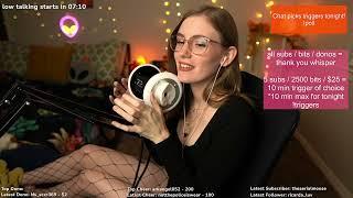 [Live ASMR] Vinyl Gloves, Lotion Hand Massage, Water Jar, & More!