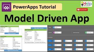 Model Driven PowerApps Tutorial with Demo