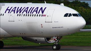 Hawaiian Airlines Airbus A330-200 N370HA Landing at Narita 34R | NRT/RJAA