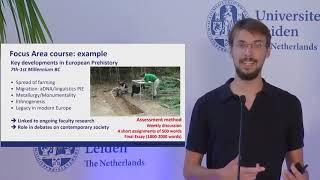 Studying MA Archaeology at Leiden University