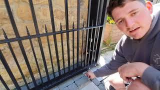 AJ Gates HOW TO! Manual override procedure for Automated Electric Gates, Beninca Underground DUIT