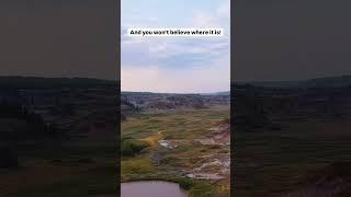 Where The Badlands Begin.  #badlands #canada #travel