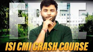 FREE ISI/ CMI Crash Course for ALL STUDENTS