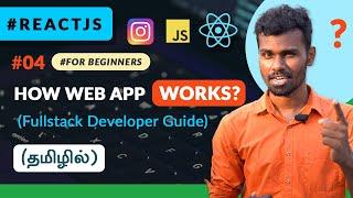 #04 - How a Web App Works - (Full Stack Developer Guide) - (தமிழில்) (Tamil) | ReactJS in Tamil