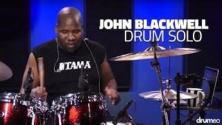 John Blackwell Drum Solo - Drumeo