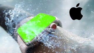 Apple Watch Series 3  Water Splash Effect - Green Screen Free