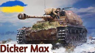 Dicker Max - НОВИЙ ТАНК за Twitch Drops  ПТ-САУ з ОГЛЯДОМ від ЛТWoT UA