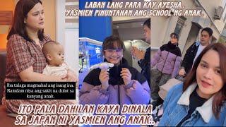 Yasmien Kurdi pinuntahan ang school ng anak  ito pala ang dahilan kaya Dinala sa Japan si Ayesha