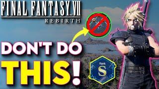 10 MAJOR MISTAKES To Avoid In Final Fantasy VII Rebirth! - (FF7 Rebirth Tips and Tricks)