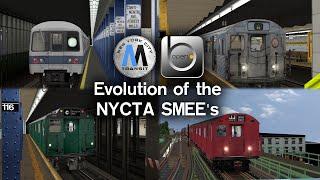 Evolution of NYCTA SMEE's (OpenBVE)