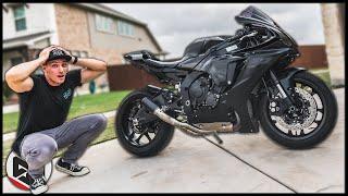 SC Project CR-T Exhaust Install & Sound Test | 2020 Yamaha R1