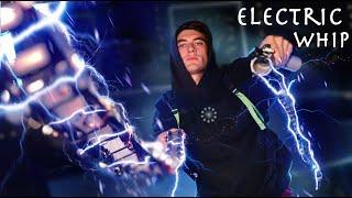 Working Iron Man Electric Whip! - 8,000,000 volts!! (Whiplash IRL)